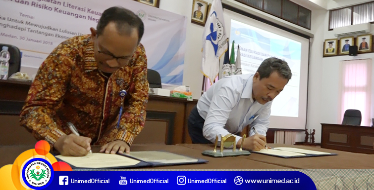 Dirjen PPR Kemenkeu RI Jalin MoU dengan Unimed