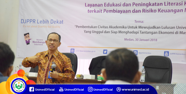 Dirjen PPR Kemenkeu RI Jalin MoU dengan Unimed