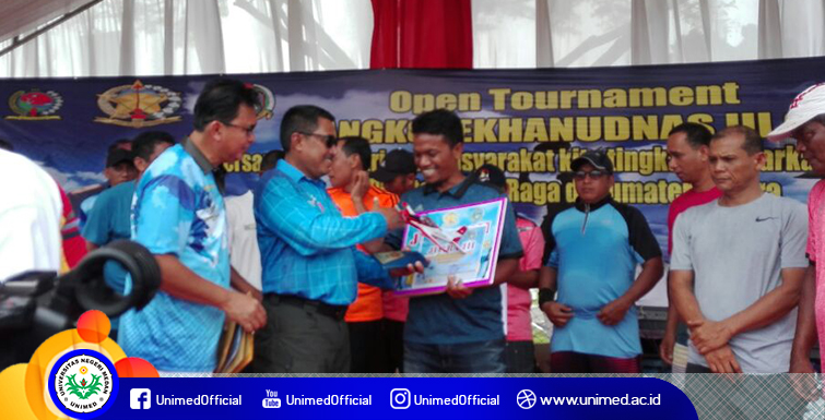 Tim Tenis FIK Unimed Juara III Nasional Piala Pangkosekhanudnas III 2018