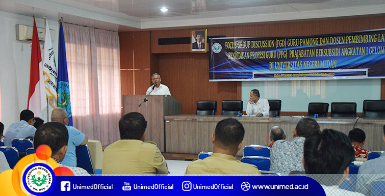 Unimed gelar FGD Guru Pamong dan DPL PPG Bersubsidi