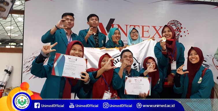 Mahasiswa Unimed Raih Medali Emas dan Perak di Ajang Dunia WINTEX