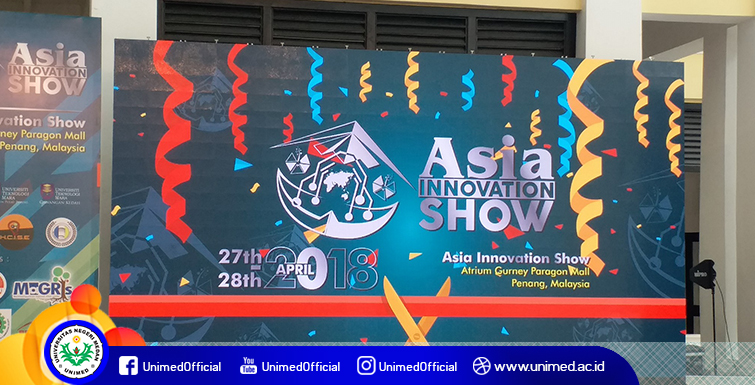 Mahasiswa Unimed Raih Medali Emas di Ajang Internasional AIS 2018