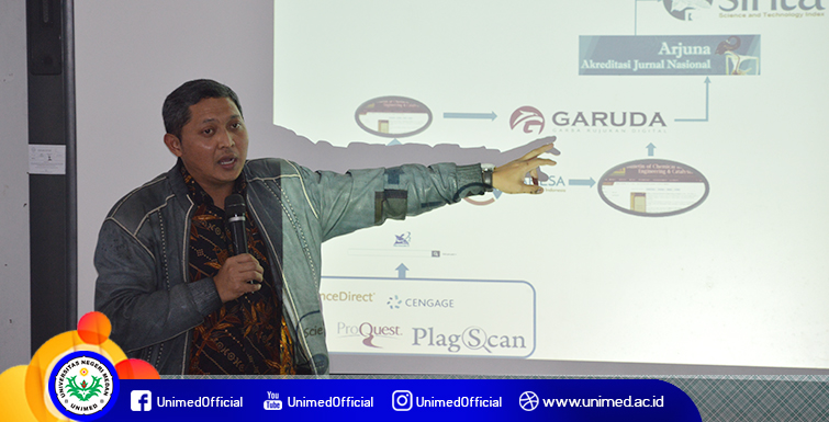 FIP Unimed Gelar Bimtek Pengelola Jurnal Menuju Terakreditasi Nasional