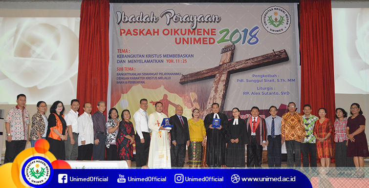 Perayaan Paskah Oikumene 2018 UNIMED Penuh Hikmat