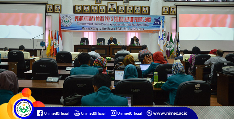 Persiapan Menuju PIMNAS, Unimed Gelar Pendampingan Tim PKM