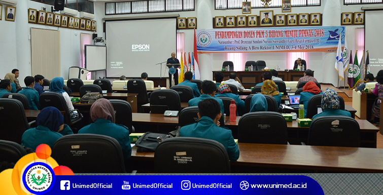 Persiapan Menuju PIMNAS, Unimed Gelar Pendampingan Tim PKM