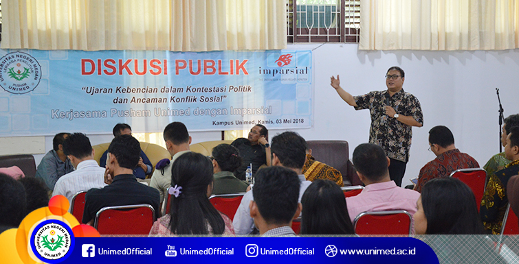 PUSHAM Unimed dan IMPARSIAL beri tips Stop Hate Speech