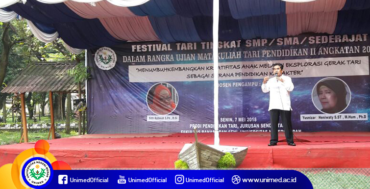 Kembangkan Kreativitas Pelajar, Prodi Seni Tari FBS Gelar Festival Tari