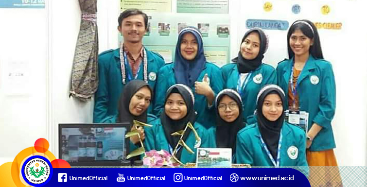 FMIPA Unimed Students Won Gold and Silver Medals in WYIE 2018 Malaysia