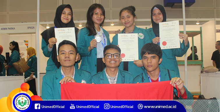 FMIPA Unimed Students Won Gold and Silver Medals in WYIE 2018 Malaysia