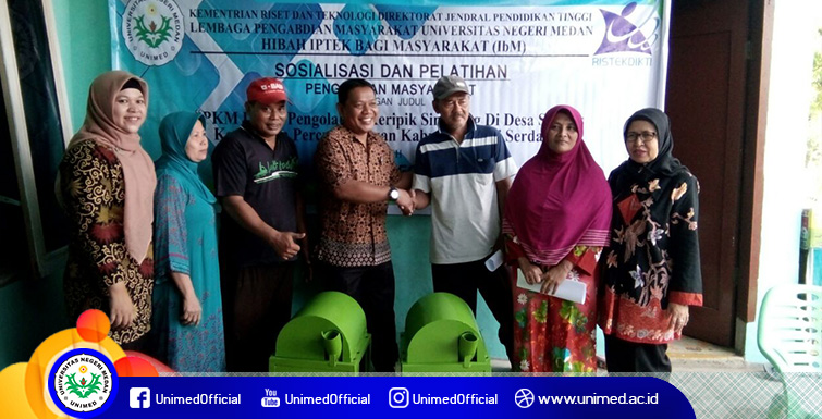 Dosen Unimed Bantu Kembangkan Ekonomi Rakyat Percut Sei Tuan Deli Serdang