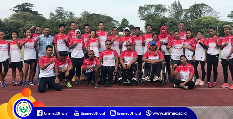 Mahasiswa FIK Unimed Sabet 3 Medali Emas di Invitational Tournament Asian Para Games 2018