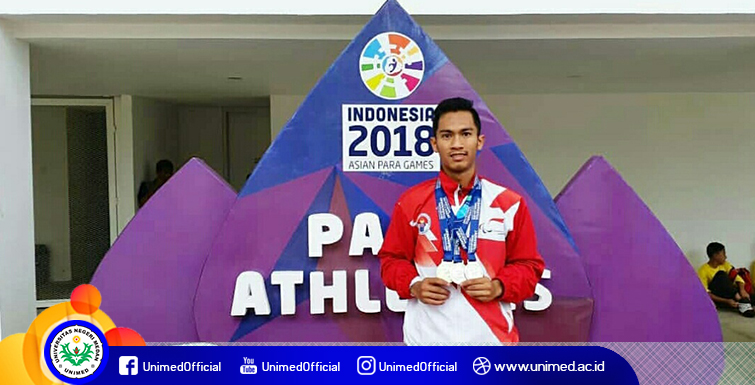 Mahasiswa FIK Unimed Sabet 3 Medali Emas di Invitational Tournament Asian Para Games 2018