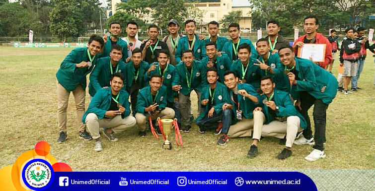 Unimed FC Juara 3 Liga Mahasiswa Piala Menpora di Bandung