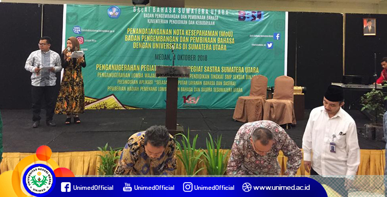 Badan PPB Kemdikbud MoU dengan Unimed