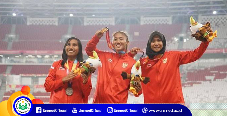 Alumni Unimed Raih Medali Emas dan Perunggu di Asian Para Games 2018