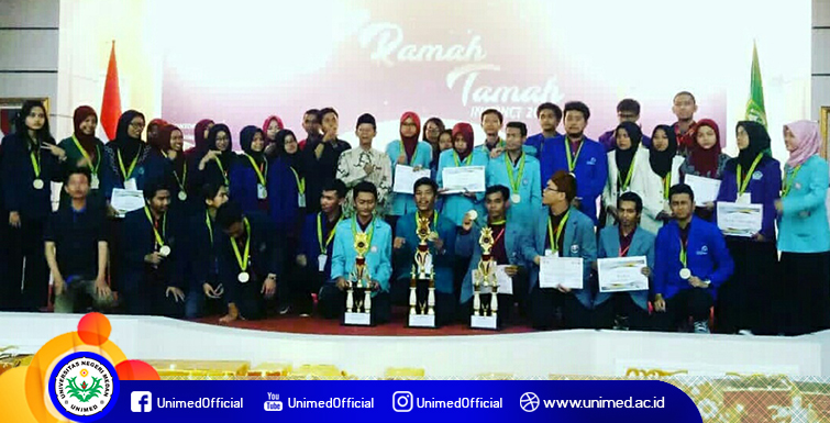 Mahasiswa Unimed Juara I LKTIN INSTINCT II 2018 di UNRI