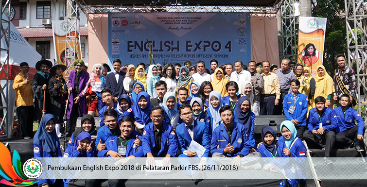 Jurusan Bahasa dan Sastra Inggris FBS Unimed Gelar English Expo 2018