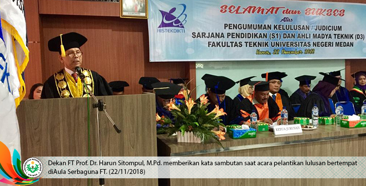 Wajah Sumringah Mahasiswa Unimed Saat Mengikuti Yudisium