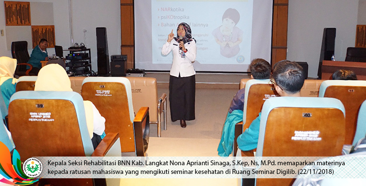 Ratusan Mahasiswa Mengikuti Penyuluhan Narkoba