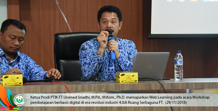 Prodi PTIK FT Unimed Launching E-Learning Berbasis Web