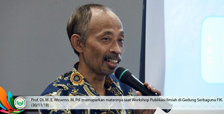 FIK Dorong Dosen Tingkatkan Publikasi di Jurnal Bereputasi Internasional