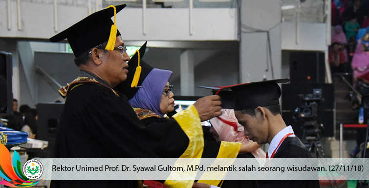 Wisuda Unimed, Rektor Berpesan Siapkan Workskill Hadapi Era Revolusi Industri 4.0