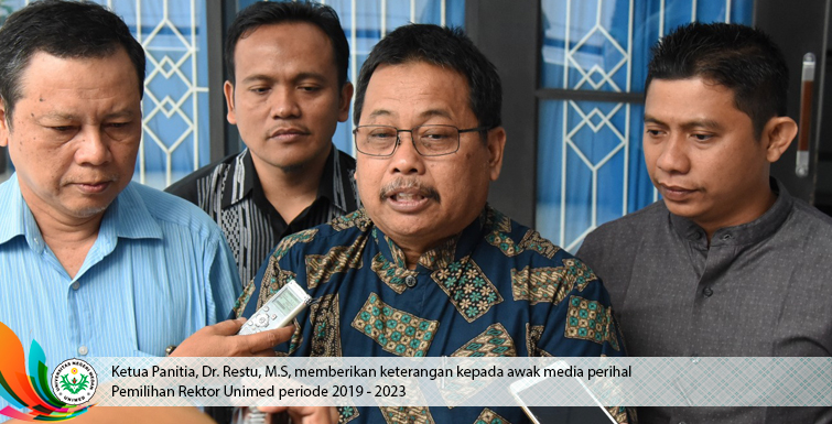 Seleksi Calon Rektor Unimed Dimulai, Panitia Gelar Jumpa Pers dengan Awak Media