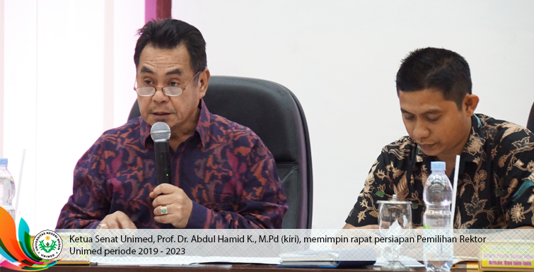 UNIMED Mulai Tahapan Pemilihan Rektor Periode 2019-2023