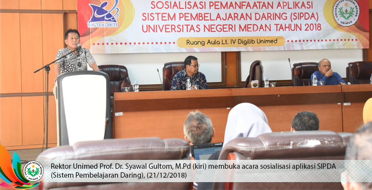 Sikapi Perkembangan Teknologi, Unimed Perbaharui Sistem E-Learning