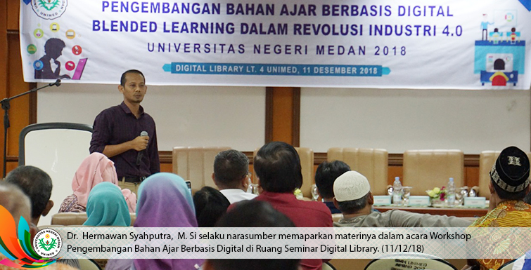 Unimed Latih Dosen Doktor Kembangkan Bahan Ajar Berbasis Blended Learning