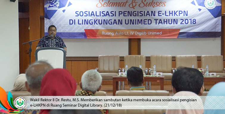 Fungsionaris Unimed Ikuti Sosialisasi Penyusunan e-LHKPN