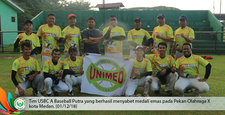 Unimed Softball Baseball Raih 3 Medali Emas dan Perunggu di PORKOT Medan