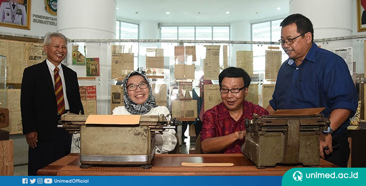 Pussis-Unimed and the Provincial Government Hold a One-Century North Sumatra Newspaper Exhibition