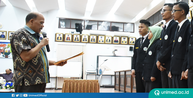 Senat Mahasiswa Unimed Resmi Dilantik