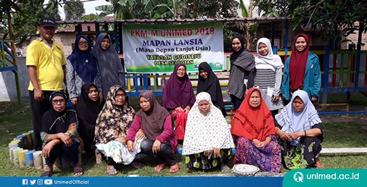 Sambut Hari Kartini, Belasan Ibu Lansia Desa Sei Rotan Ikuti “MAPAN LANSIA”