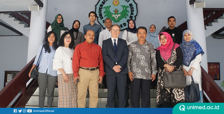 Attaché de Cooperation Linguistique Institute Francais D ‘Indonesie Visit UNIMED