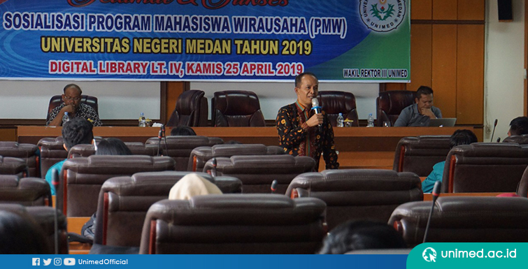 Persiapkan PMW Tingkat Nasional, Ratusan Mahasiswa Unimed ikuti Carrier and Business Coach