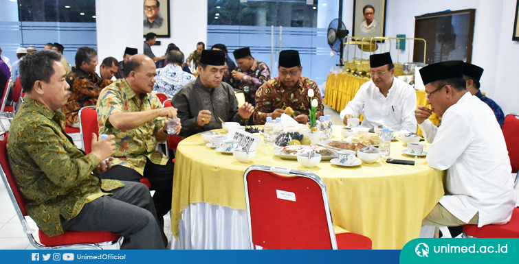 Buka Puasa Bersama Unimed, Perteguh Komitmen untuk Kemajuan Kampus