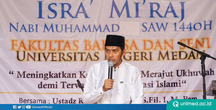 FBS Unimed Peringati Isra’ Mi’raj Untuk Merajut Ukhuwah dan Perkuat Keimanan