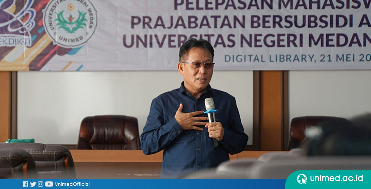 UNIMED Lepas Mahasiswa PPG Prajabatan Bersubsidi Angkatan III 2019