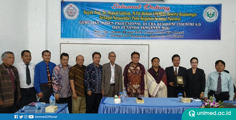 MoU Dengan UNIMED, STT Renatus Tingkatkan Mutu dan Perdalam Kurikulum