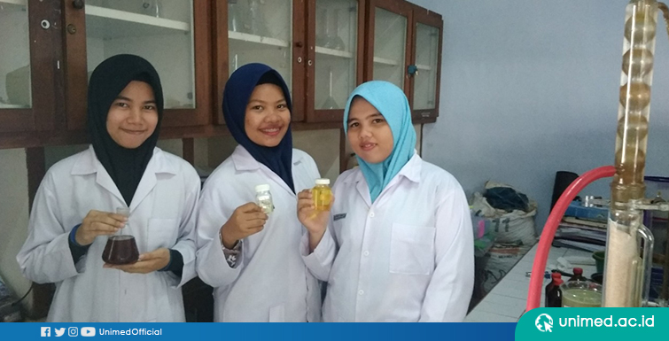 Mahasiswa Unimed Olah Biji Karet Menjadi Minyak Biodiesel