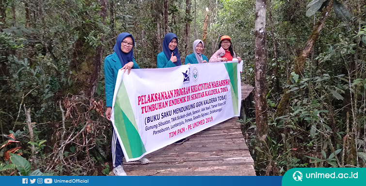 Mahasiswa Biologi UNIMED Teliti Biodiversity Kaldera Toba