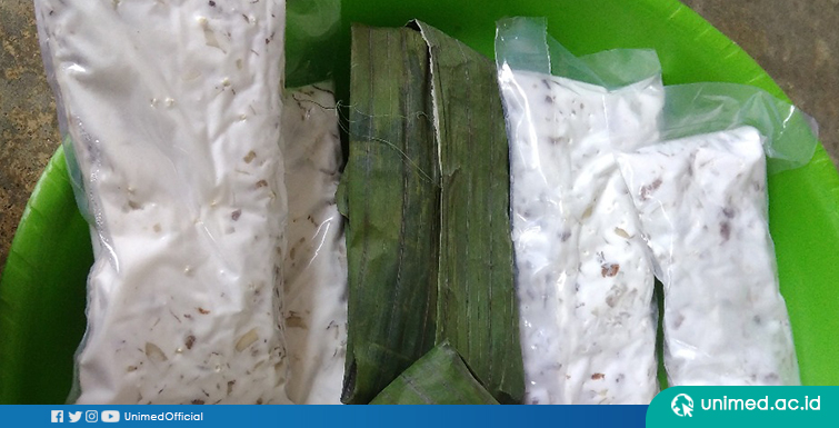 Mahasiswa UNIMED Olah Biji Karet Jadi Tempe