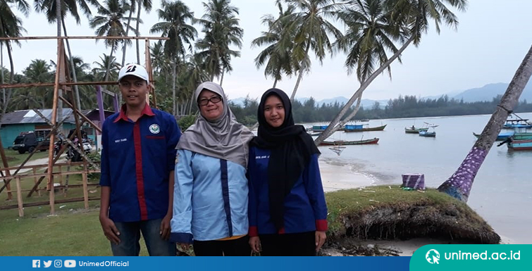 Mahasiswa Unimed Kaji Pencemaran Trumbu Karang di Andam Dewi