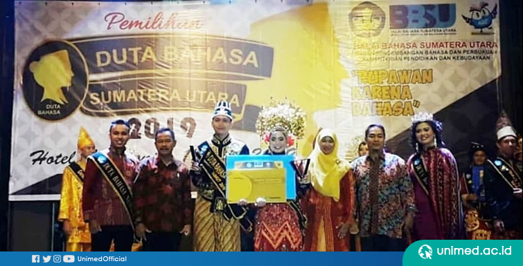 Mahasiswa FBS Terpilih Jadi Duta Bahasa SUMUT 2019