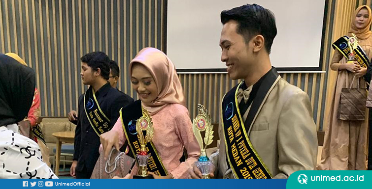 Mahasiswa Unimed Raih Juara 2 Duta GenRe BkkbN Kota Medan 2019