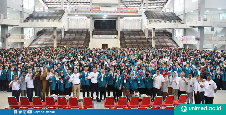 Rektor UNIMED Berangkatkan Ribuan Mahasiswa KKN ke 206 Desa