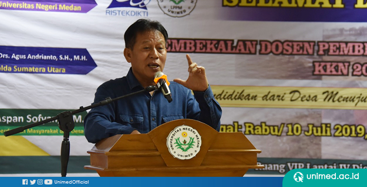 UNIMED Bekali Dosen dalam Mensukseskan KKN Mahasiswa 2019